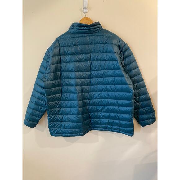 Columbia Men’s Jacket XXL Blue Omni-Heat Puffer Insulated Lightweight Nylon - Picture 2 of 13